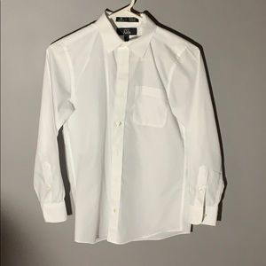 Boys white polo from Nordstrom